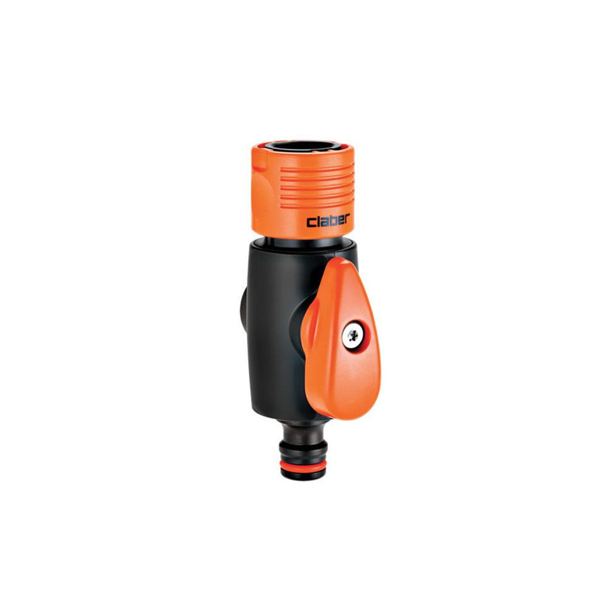CLABER 8601 COUPLING WITH TAP SHUT-OFF VALVE