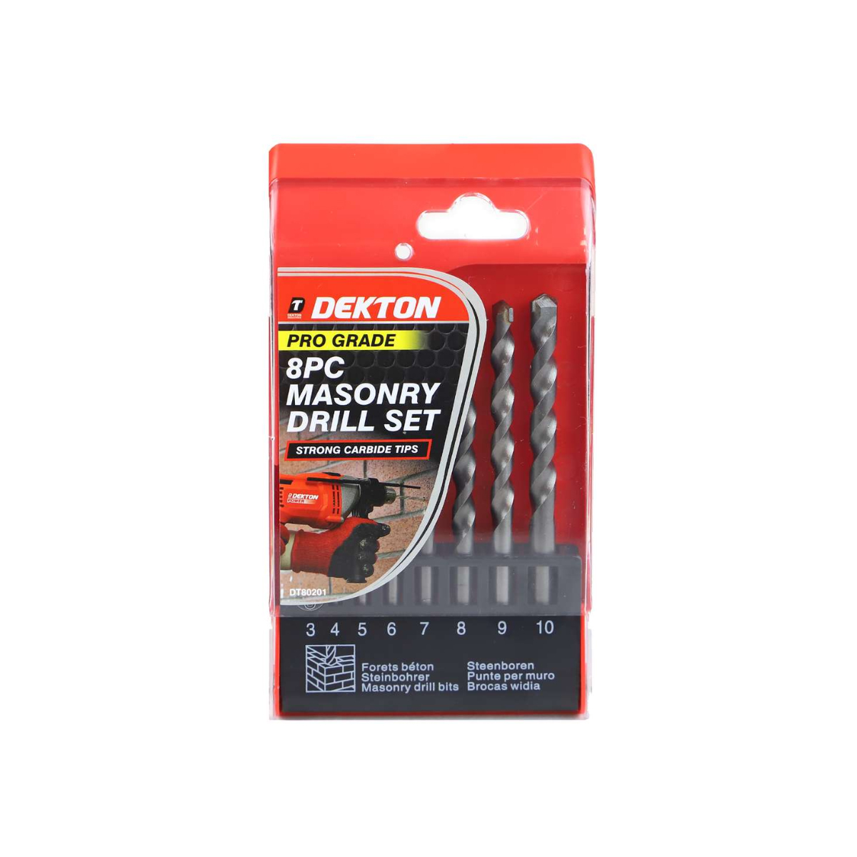 PRO MANSORY DRILL SET 2-10MM