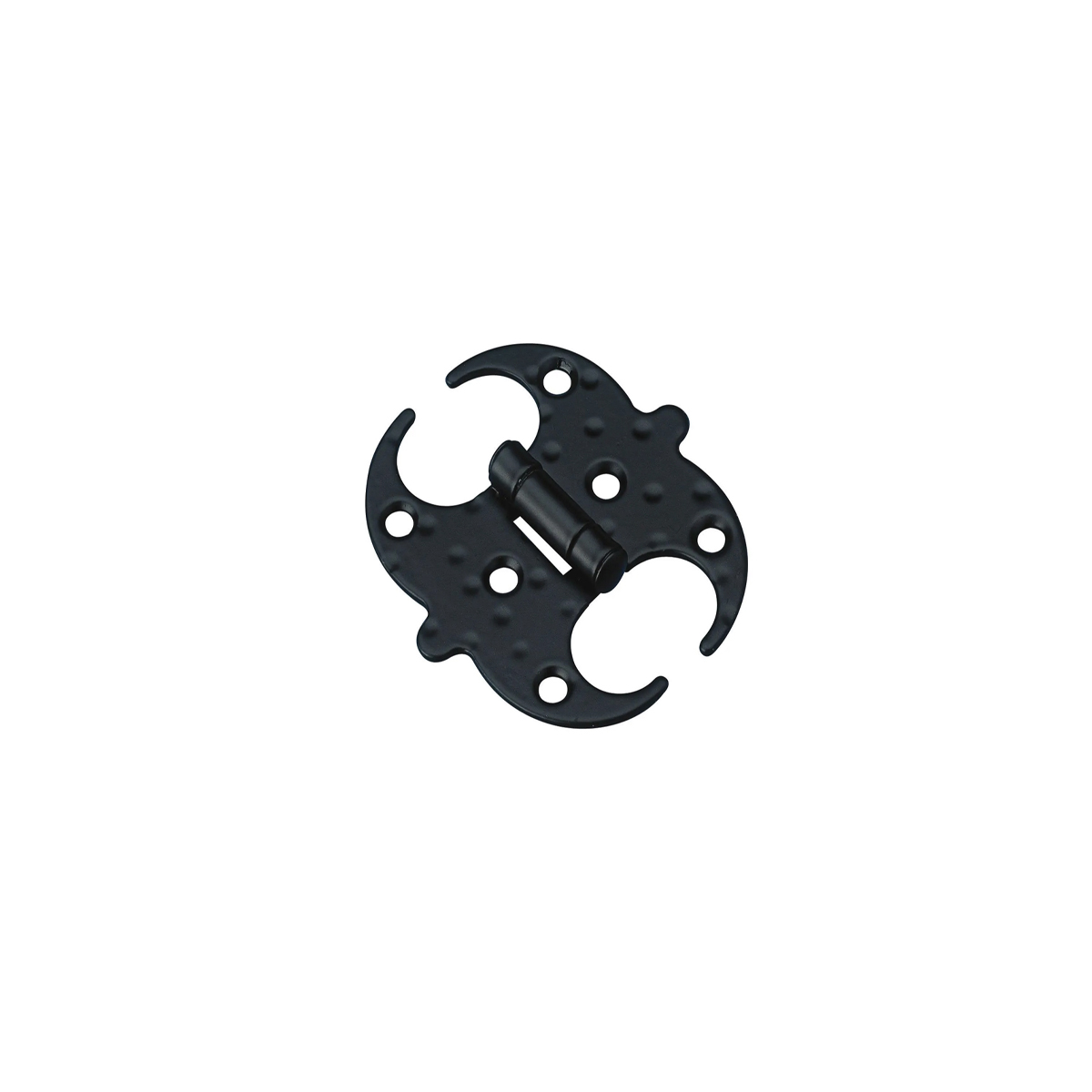 HINGES MOD. 553 75X70X1.5MM BLACK