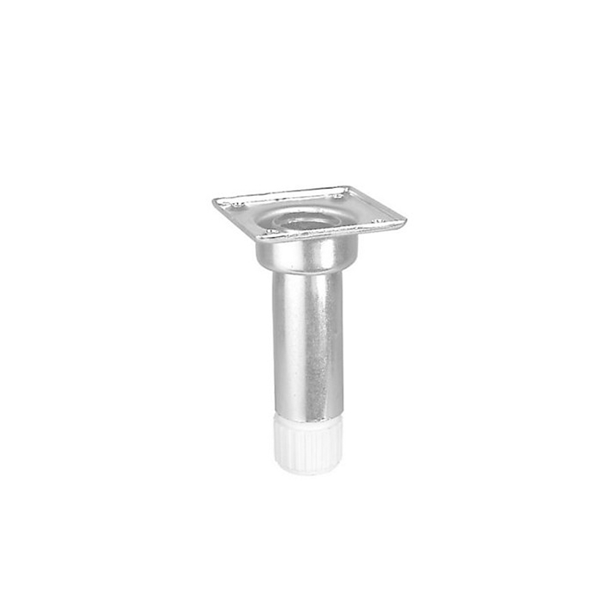 FOOT FOR KITCHEN CABINET CYLINDRICAL ADJUSTABLE 100XΦ28MM METAL WITH FIXING CLIPS