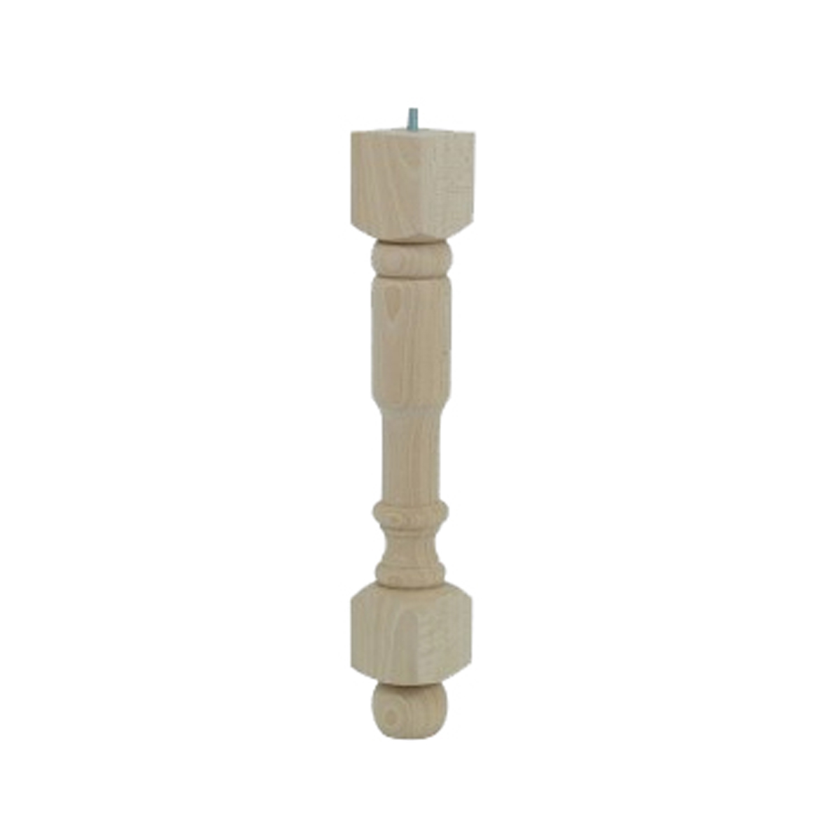 COFFEE TABLE LEG WITH CARVING 395X60X60MM WOODEN