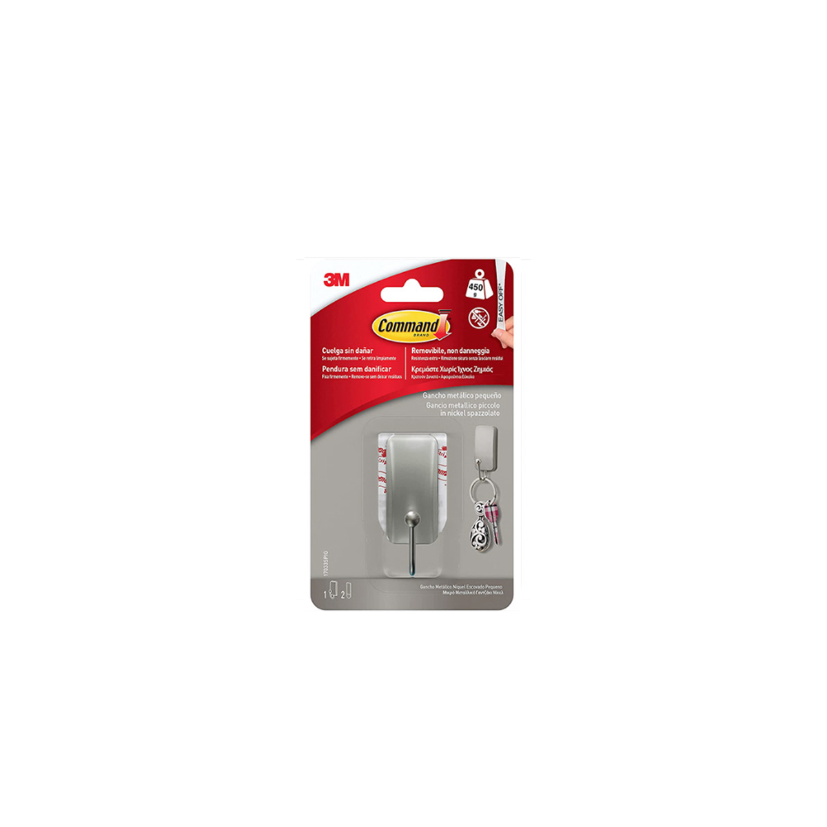 3M ADHESIVE HANGER 450G REMOVAL WITHOUT TRACE OF NICKEL