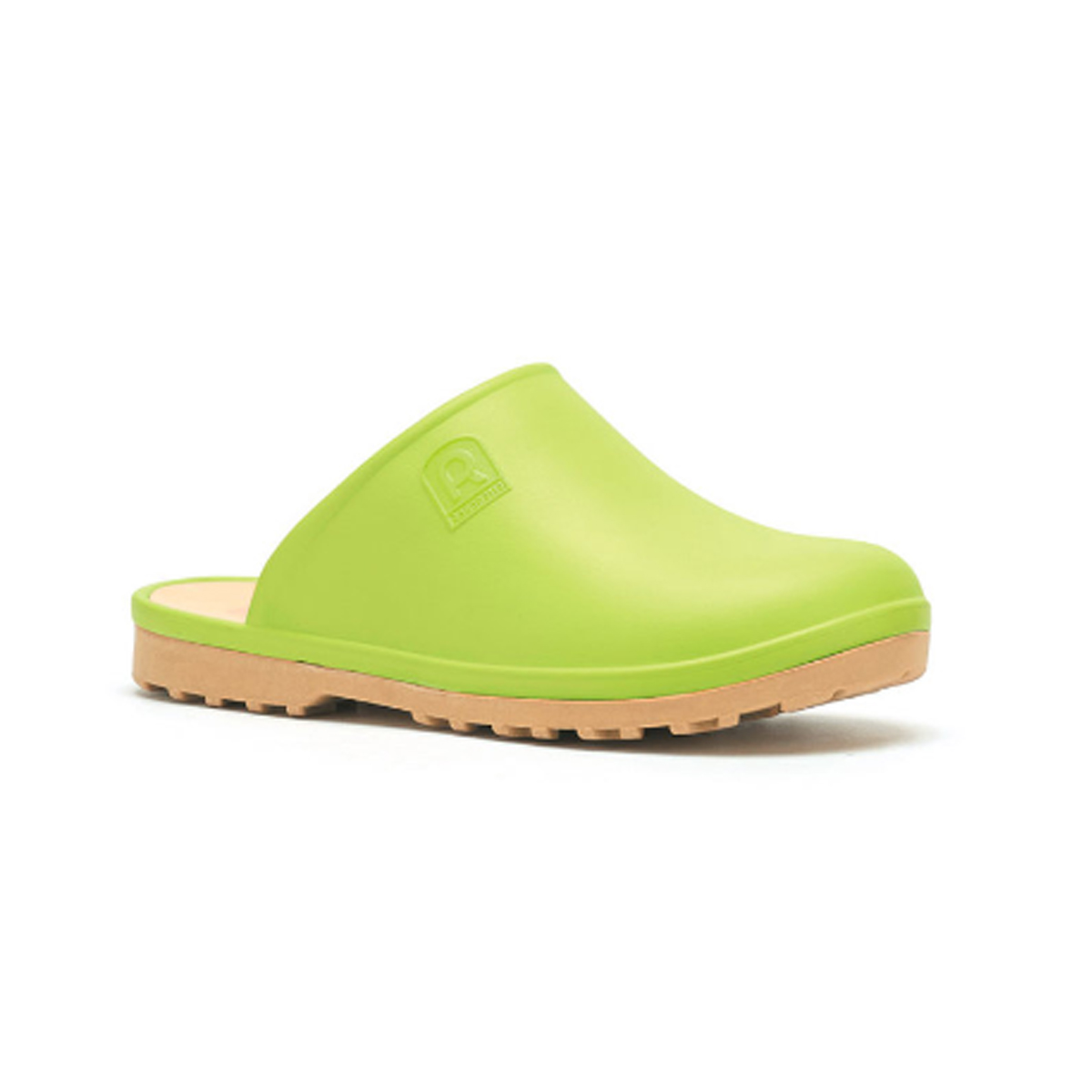 ROUCHETTE SOFT GREEN-BROWN CLOGS