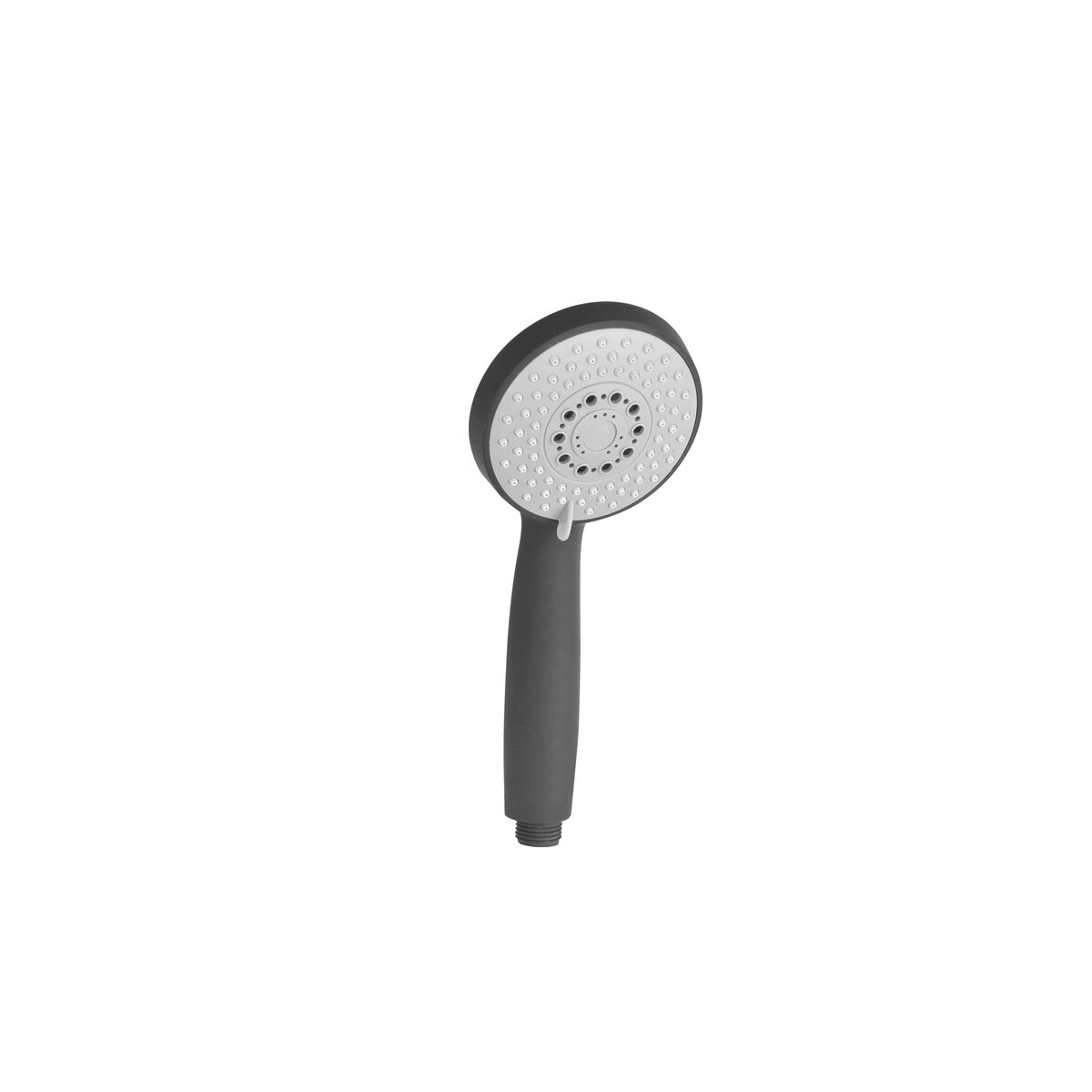 SHOWER HEAD BASE BLACK/SILVER