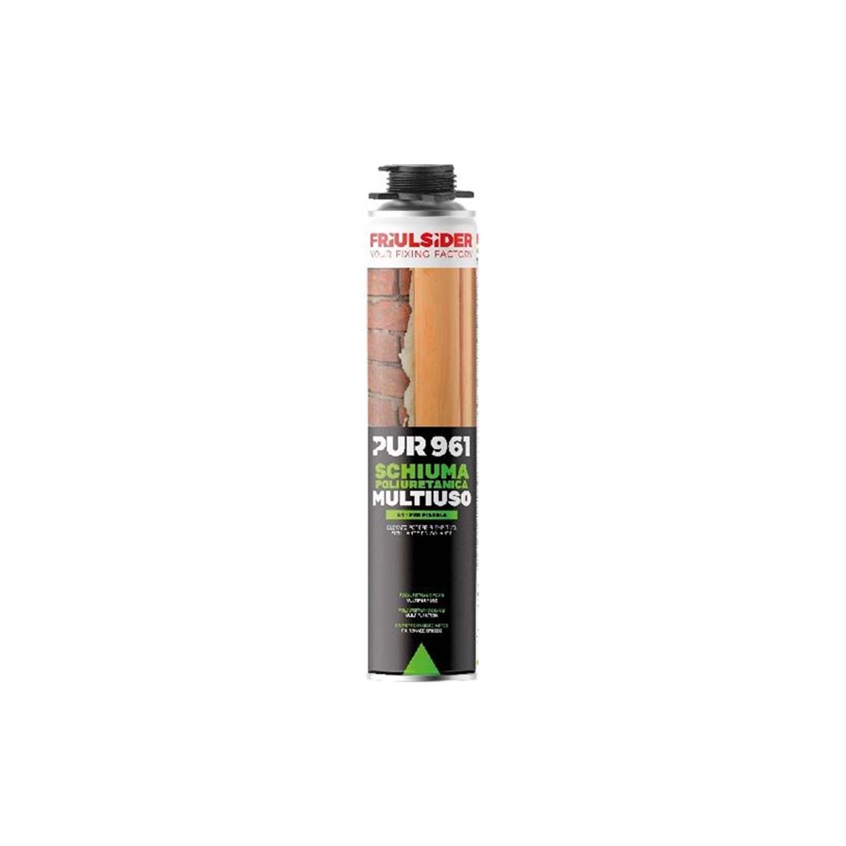 FRIULSIDER POLYURETHANE FOAM 750ML PUR961 PISTOL