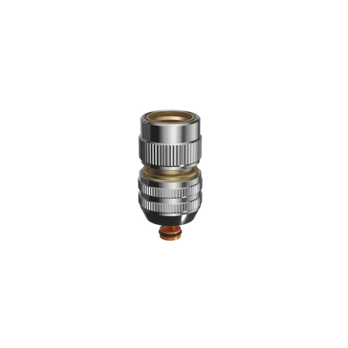 CLABER 9611 HOSE CONNECTOR 1/2"-5/8'' METAL WITH STOP