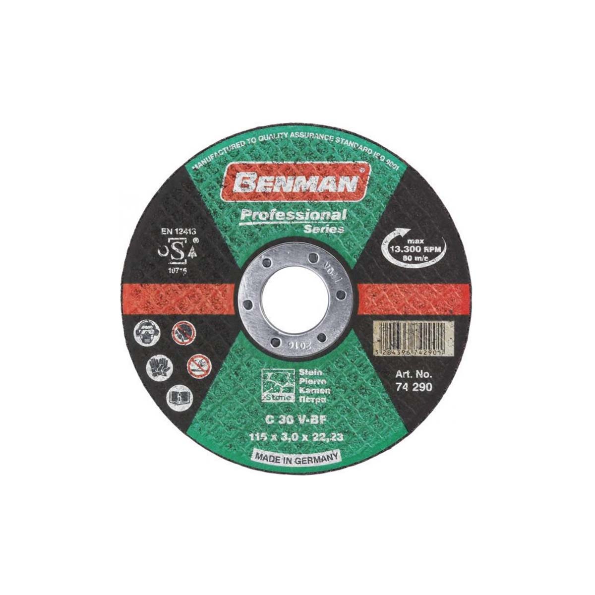ΒΕΝΜΑΝ MARBLE CUTTER C24CS 115X3X22.2MM