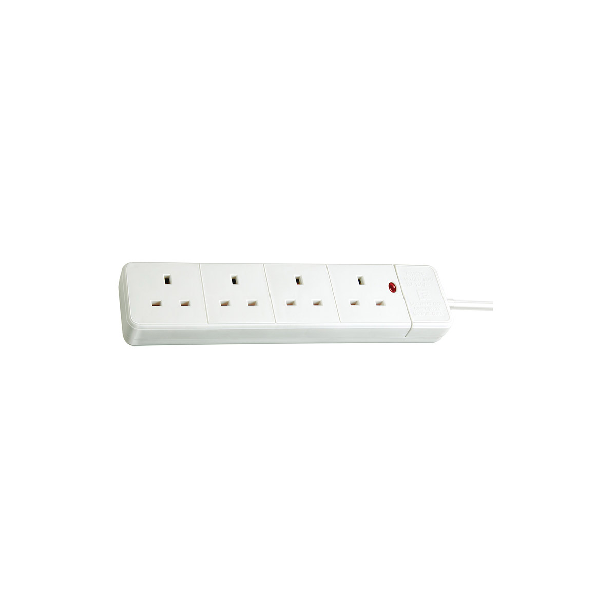 BRENNENSTUH EXTENTSION SOCKET WITH NEON INDICATOR 4-WAY 2Μ CABLE