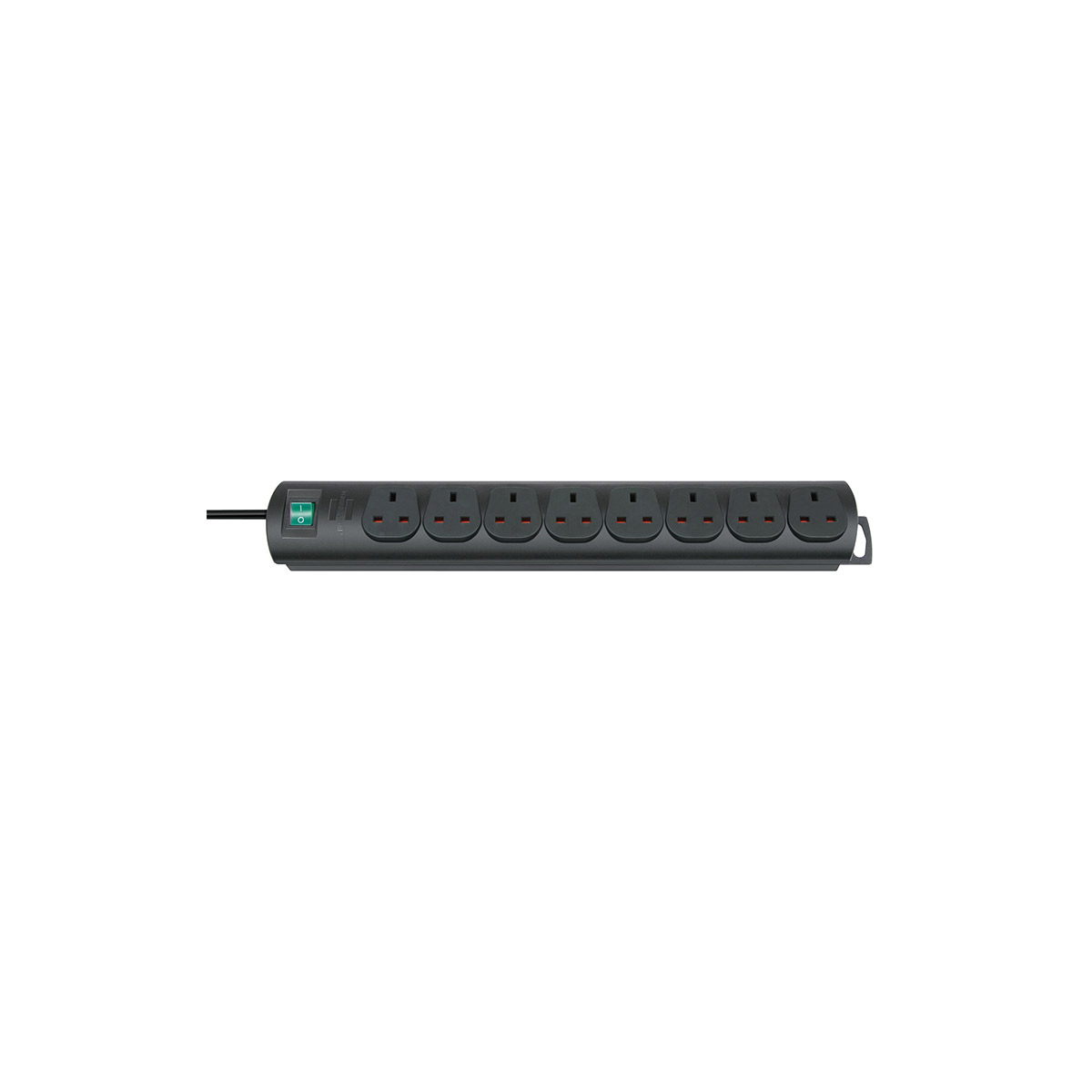 BRENNENSTUH PRIMERA-LINE ETENSION SOCKET 8-WAY 2Μ CABLE PVC