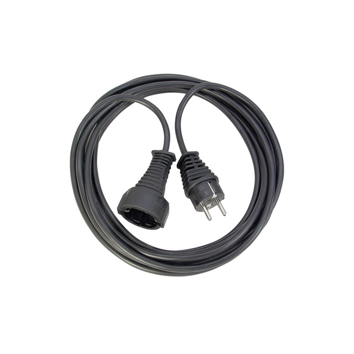 BRENNENSTUHL QUALITY EXTENSION CABLE  OF PLASTIC  5M BLACK