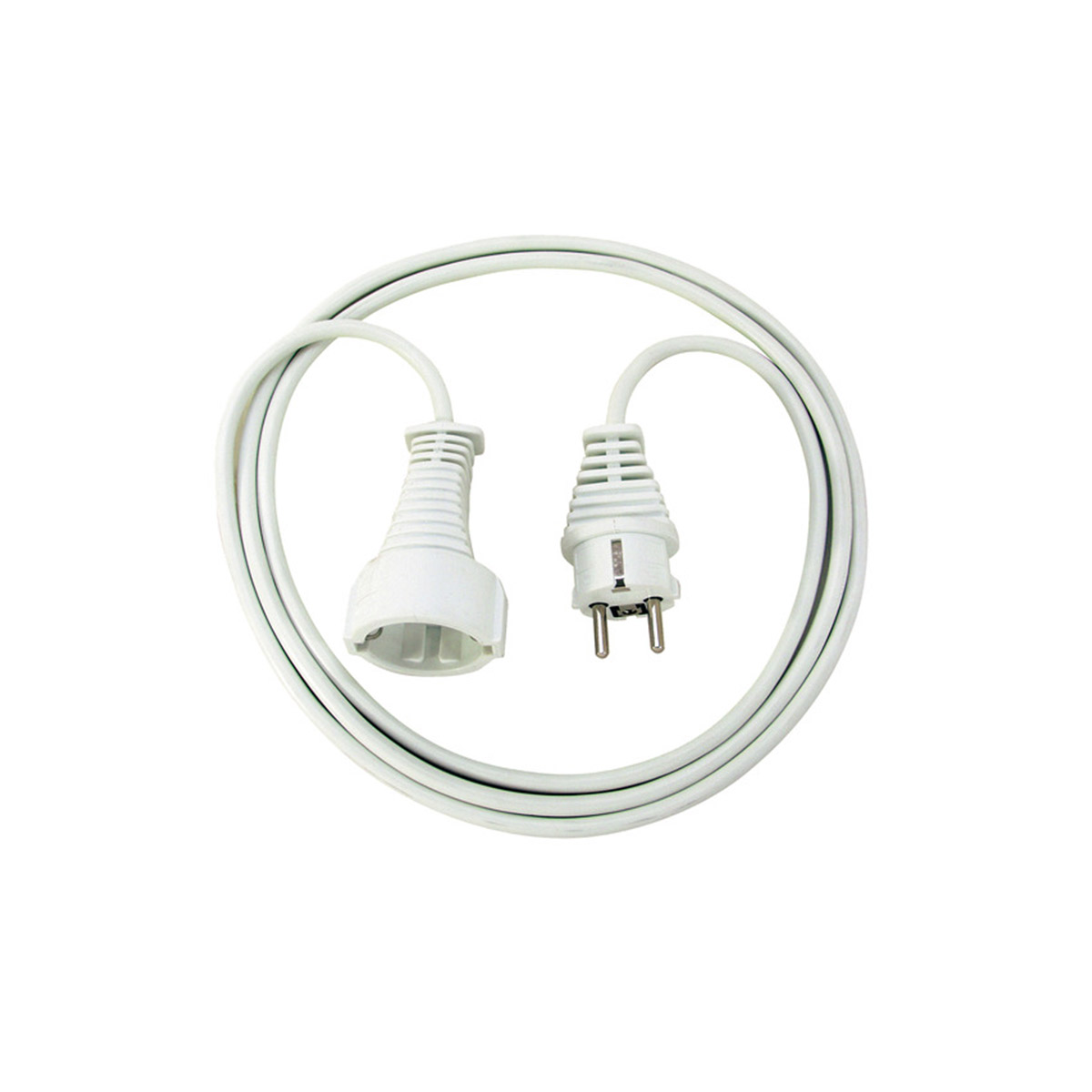 BRENNENSTUHL  ΕΞΤΕΝΣΙΟΝ 5M 1 ΠΡΙΖΑ ΑΣΠΡΟ 1168440