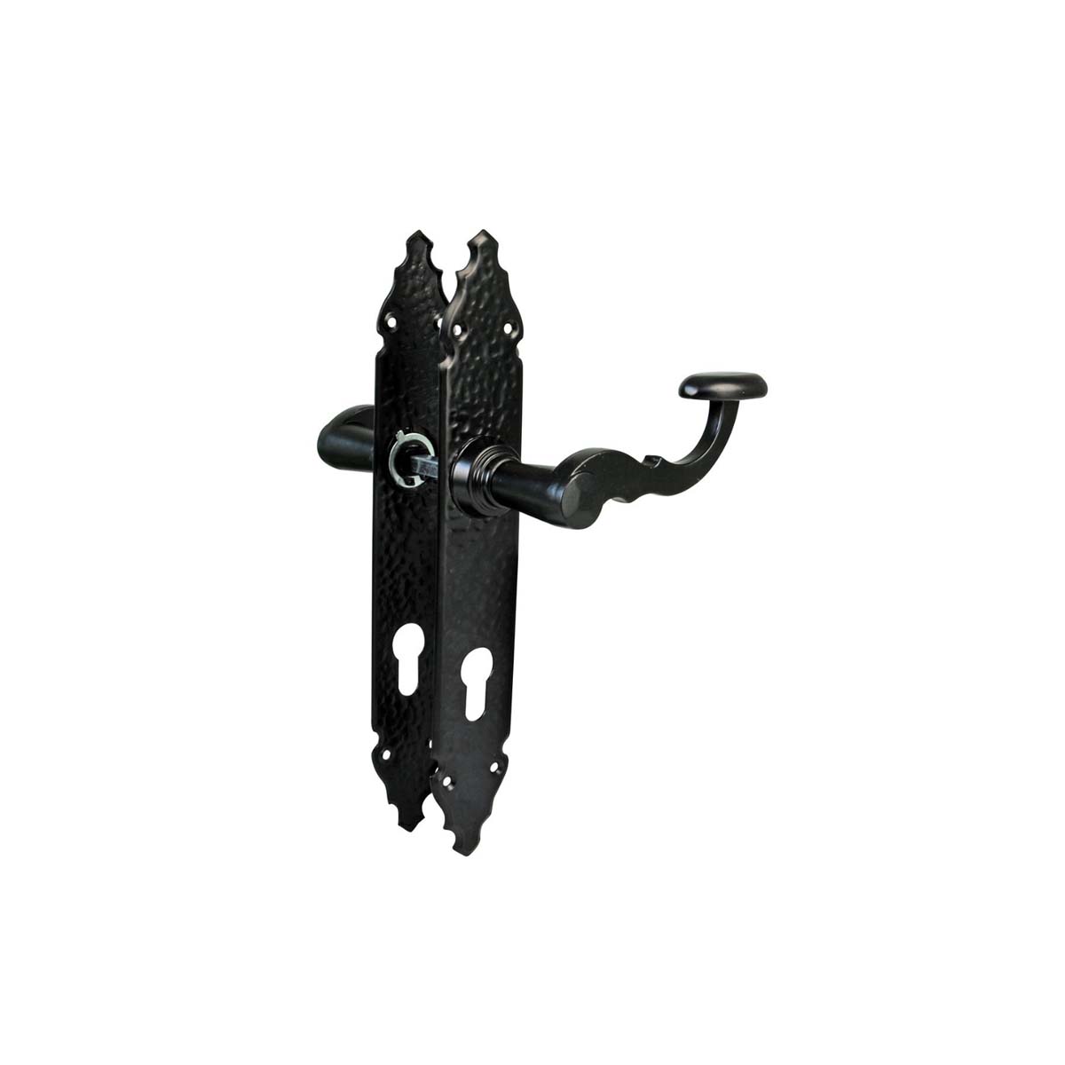 DOOR HANDLE 101P METALIC BLACK 280X45