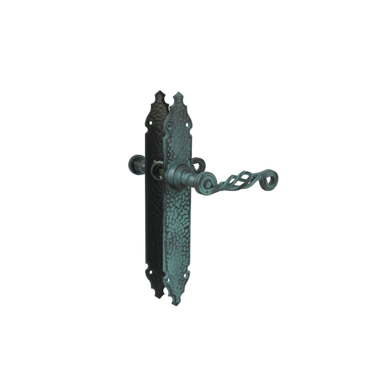 DOOR HAND MODEL 102PB72 280Χ45MM METAL BLACK