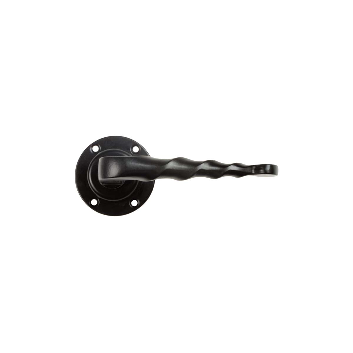 DOOR HAND MODEL 101R Ø60MM METALLIC BLACK