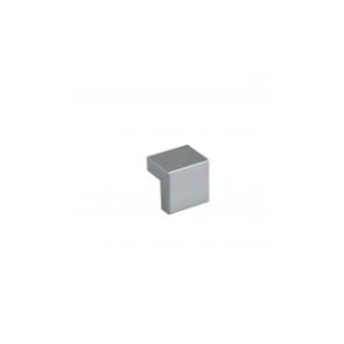 FURNITURE KNOB B BEAUTY 25Χ25Χ21MM MATERIAL SILVER MATT