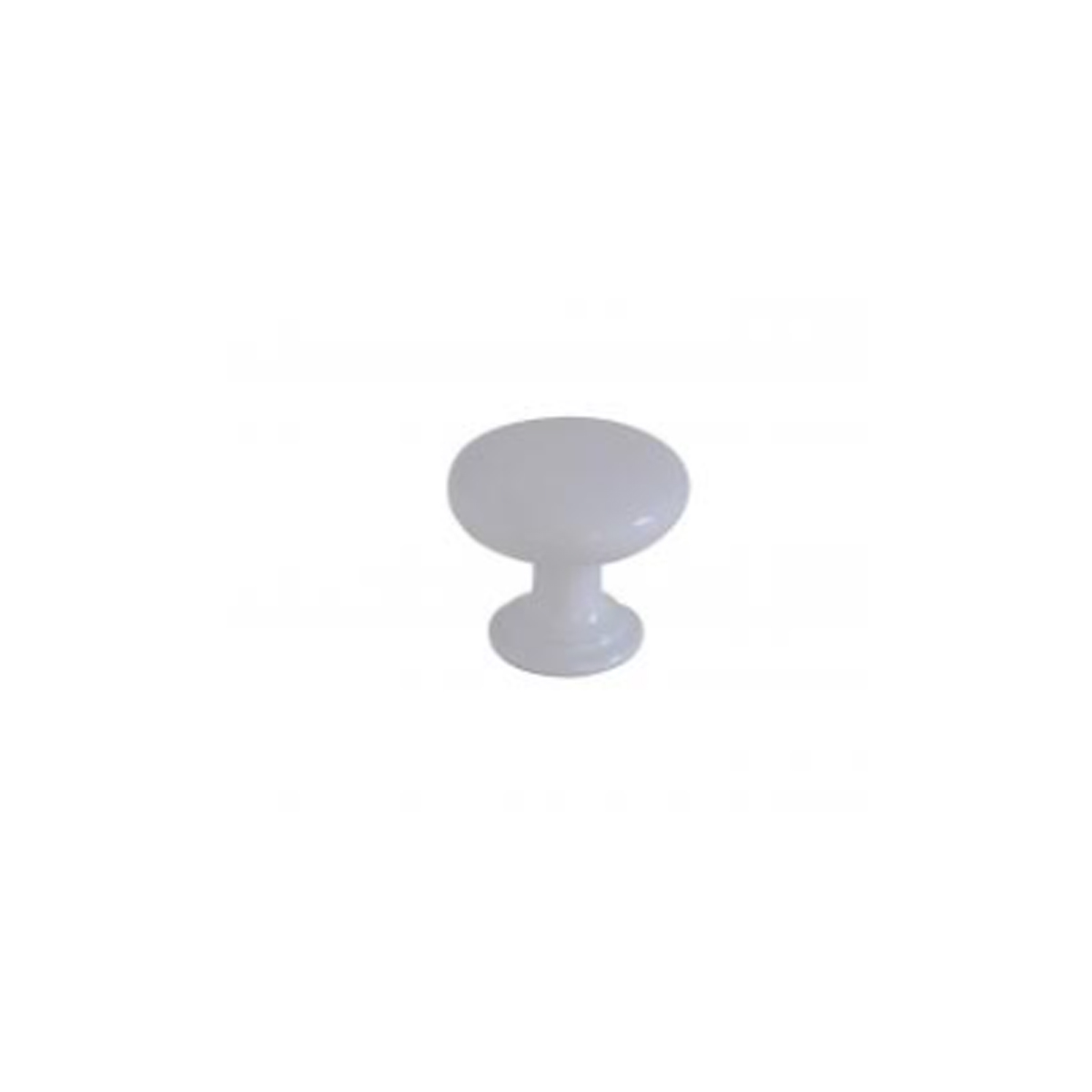 FURNITURE KNOB BEAUTY Ø25Χ22MM METAL WHITE