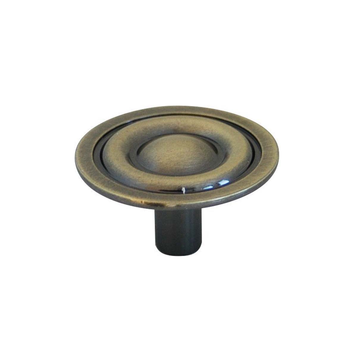 FURNITURE KNOB B BEAUTY Ø33Χ19MM METAL ANTIQUE BRONZE