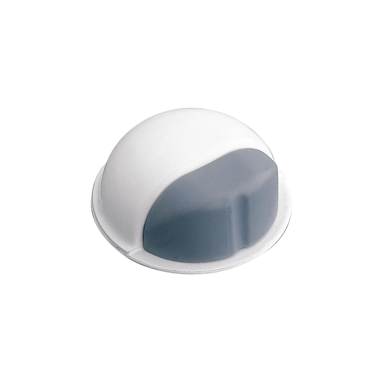 DOOR STOPPER STICKER MOD. 401 Ø50 WHITE WITH GRAY