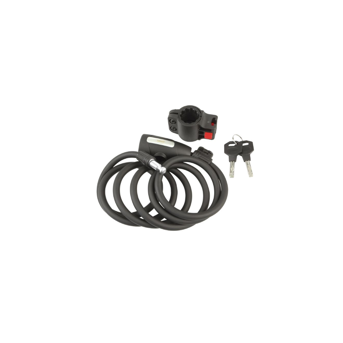 PADLOCK FOR BIKES BLACK 1800X10 MM