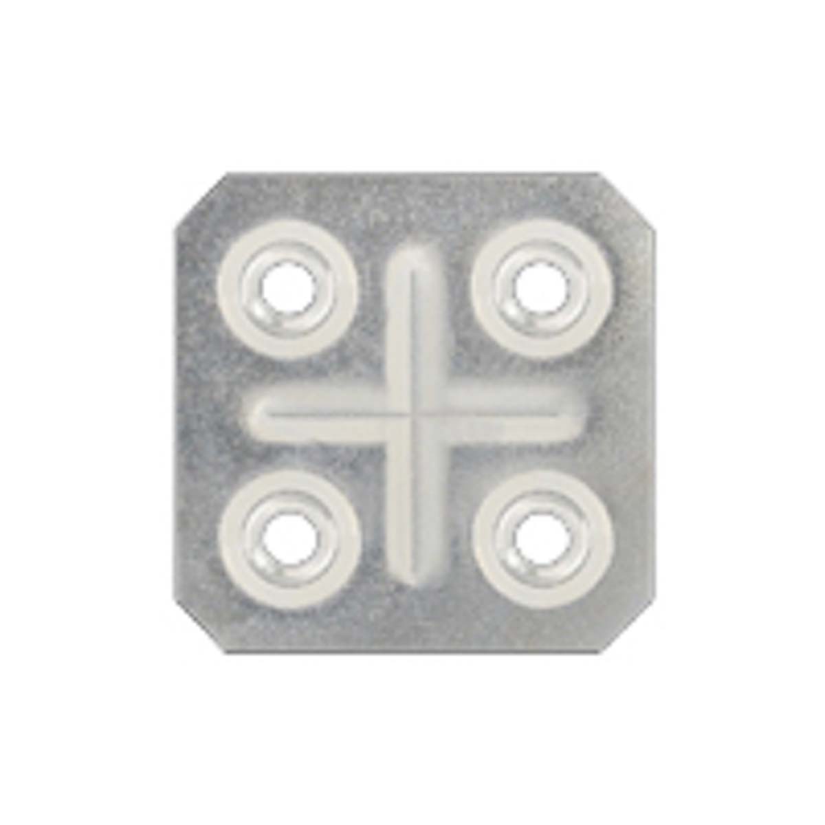 FRIULSIDER SQUARE CONNECTION ZN. PL. 45Χ45MM EUROBLISTER 4 PCS