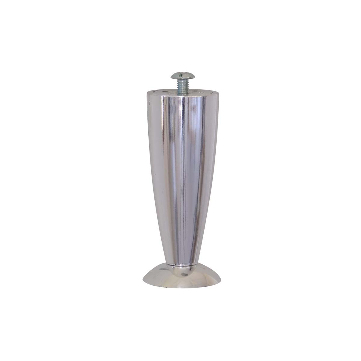 ΠΟΔΙ ΕΠΙΠΛΩΝ ΣΕ ΣΧΗΜΑ ΚΩΝΟΥ 120ΧΦ50MM ΧΡΩΜΙΟ