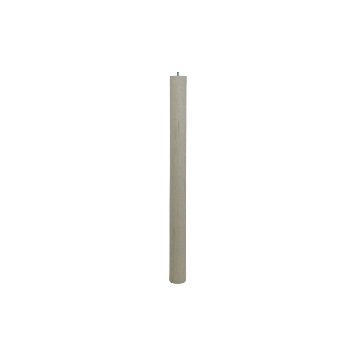 HIGH TABLE FOOT CYLINDRICAL 710ΧΦ58MM WOODEN