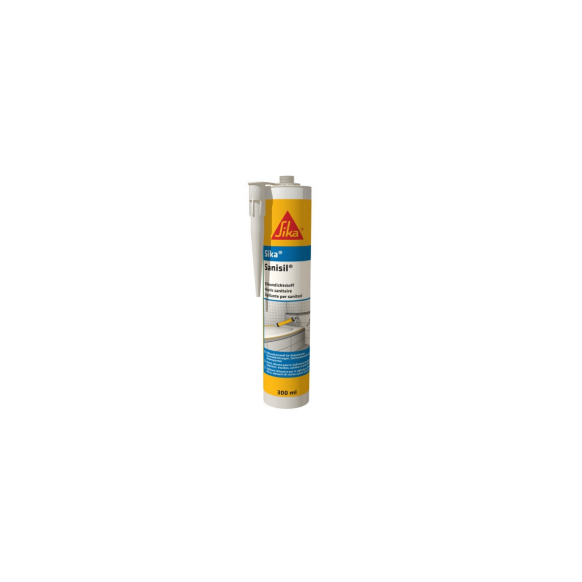 SIKA SANISIL SILICONE FOR HYGIENE PROTECTIVE 300ML