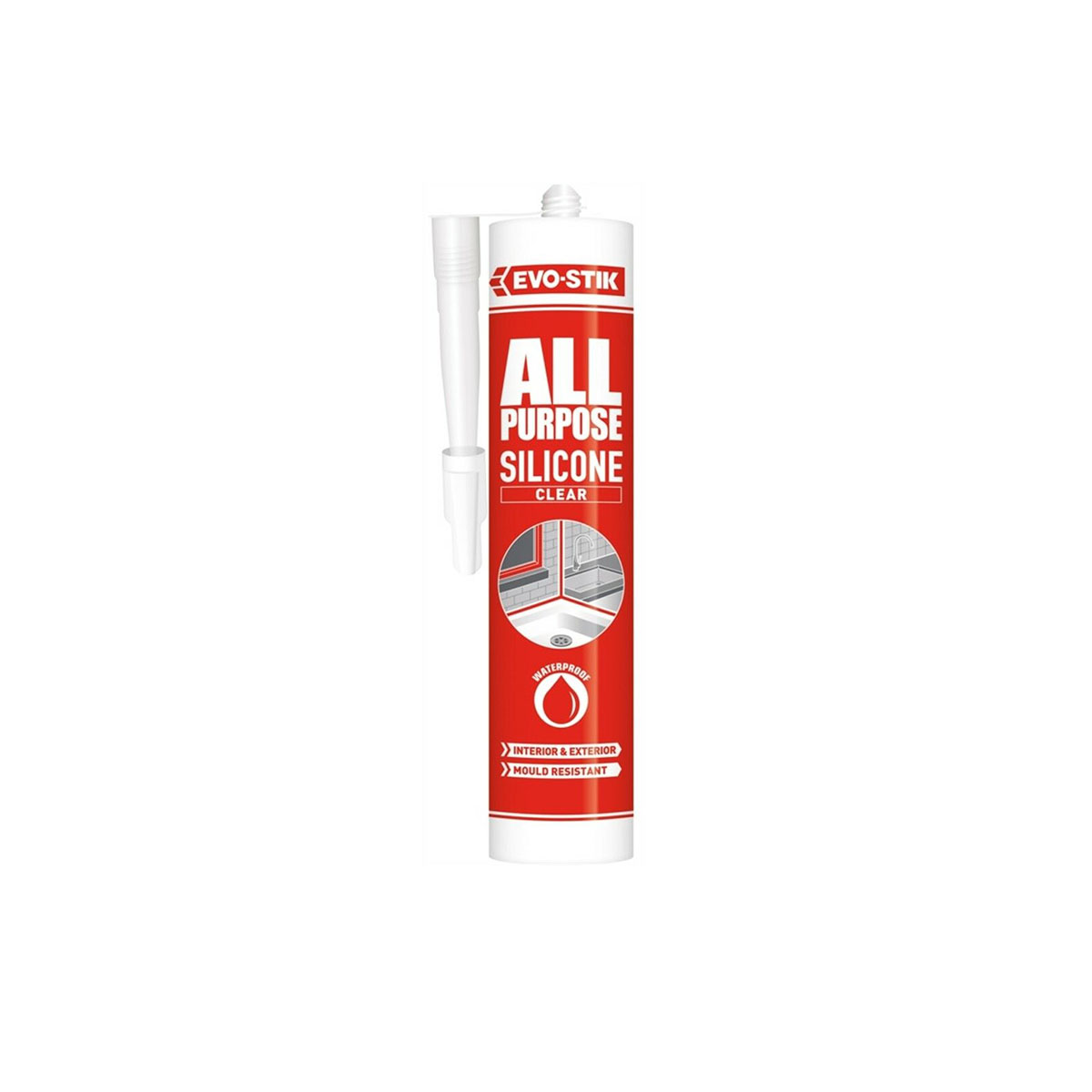 EVO-STIK ALL PURPOSE FLEXIBLE SILICONE