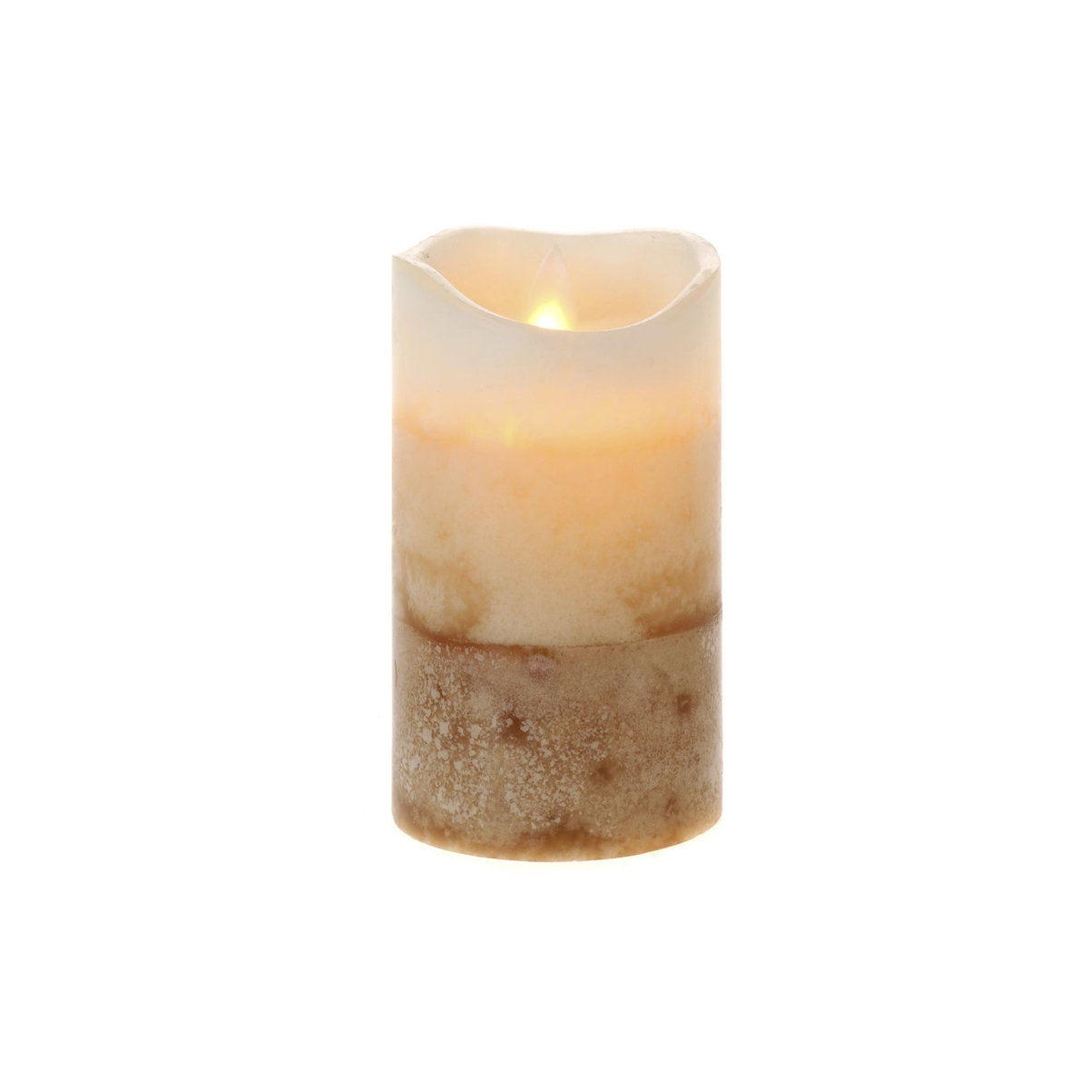 LED BATTERY CANDLE TRICOLORED