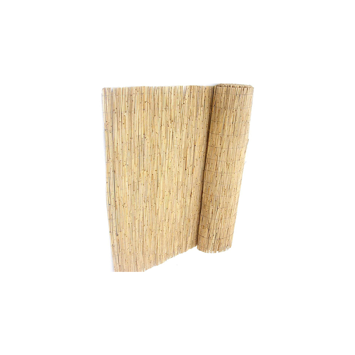 NATURAL REED FENCE WHITE