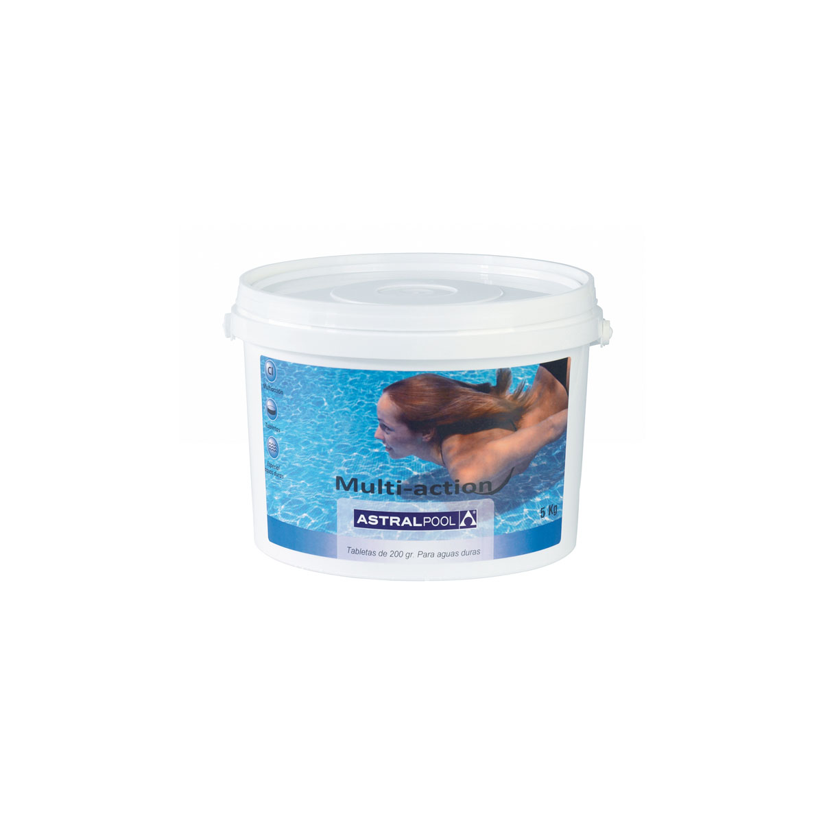 ASTRAPOOL TRICLORO 90% 200GR TABLETS