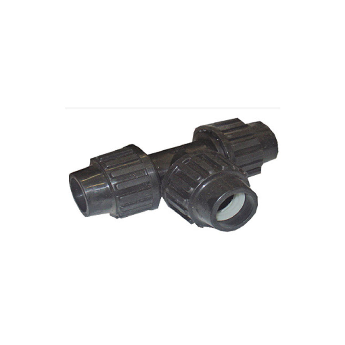 TEE REDUCING BLACK PIPE PLASTIC 25ΜΜΧ20ΜΜΧ25ΜΜ