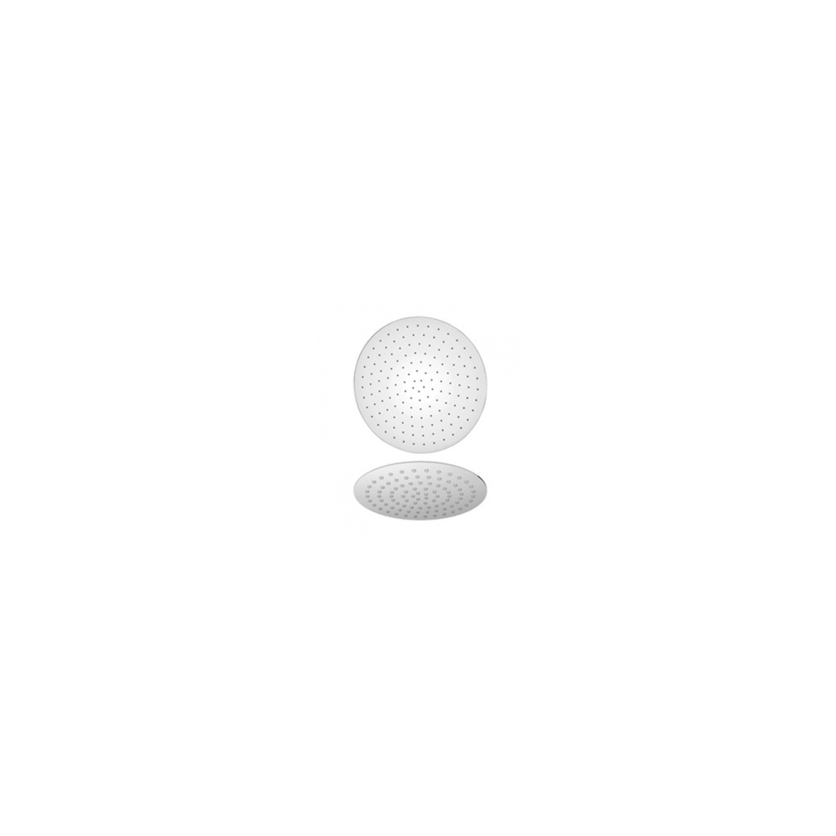 PAINI ROSETTE SHOWER NICKEL 250MM