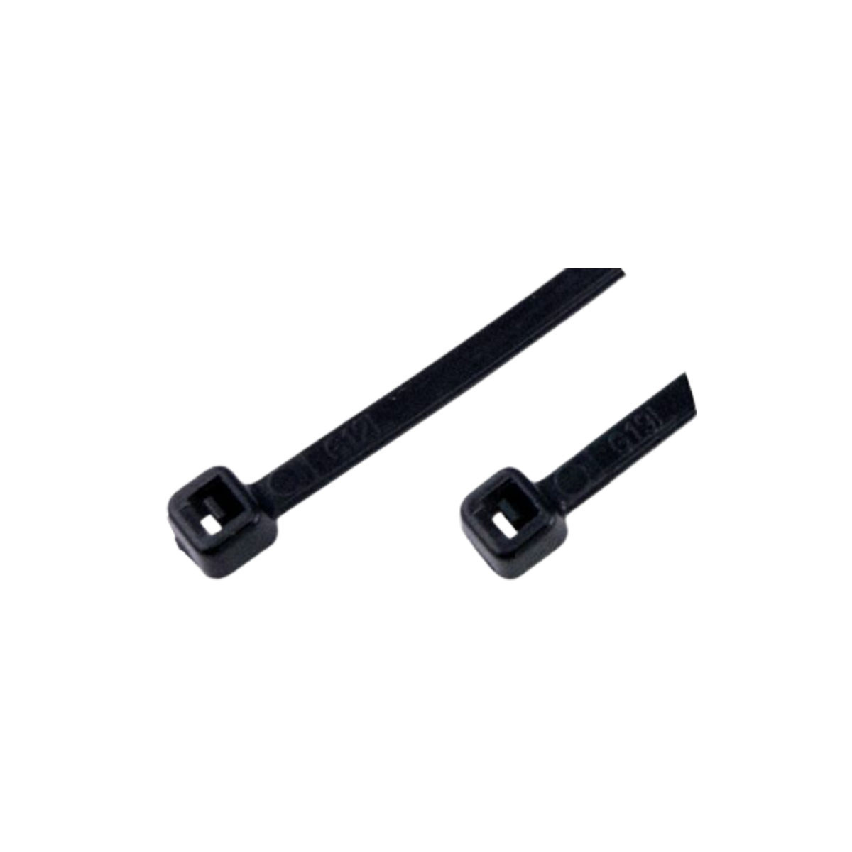 SKLIPS TIE 3.6MM X 370 BLACK 100 PIECES