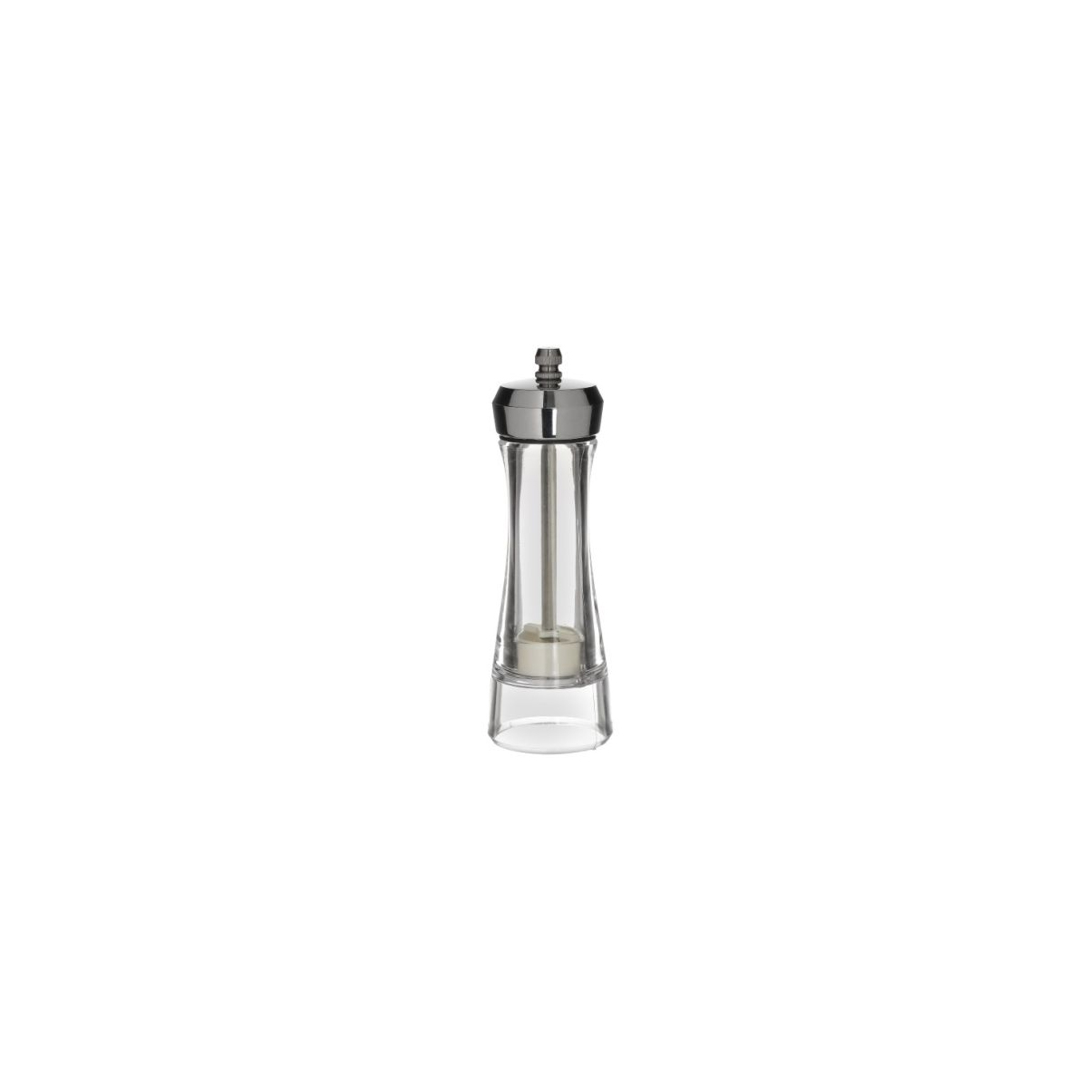 SALT/PEPPER GRINDER TRANSPARENT