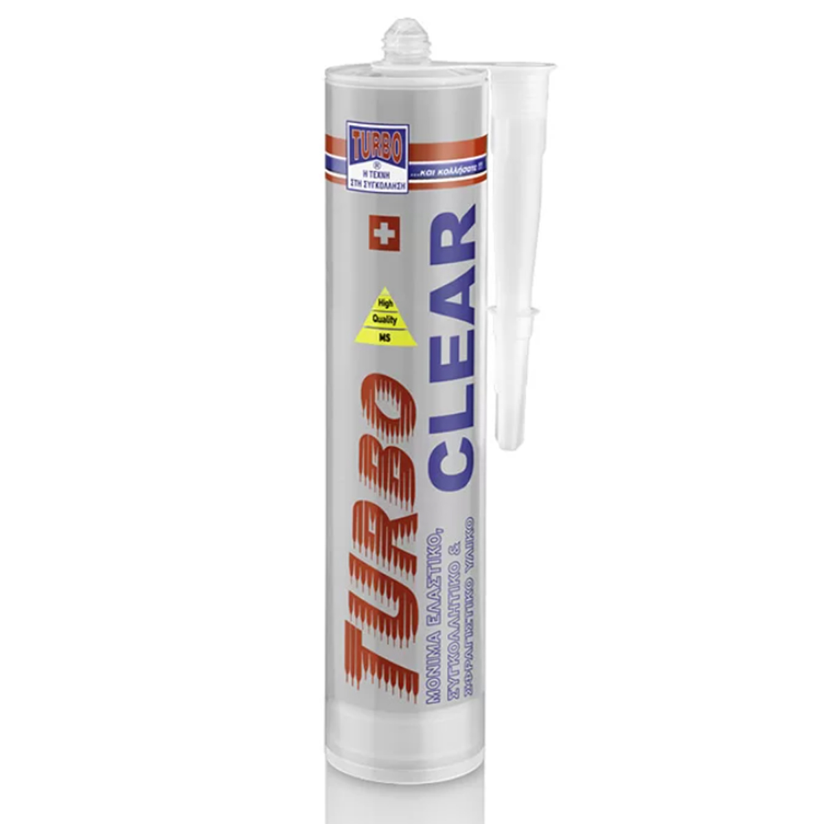 TURBO ΜΟΝΙΜΑ ΕΛΑΣΤΙΚΟ, ΣΥΓΚΟΛΛΗΤΙΚΟ, ΣΦΡΑΓΙΣΤΙΚΟ ΔΙΑΦΑΝΟ 290ML